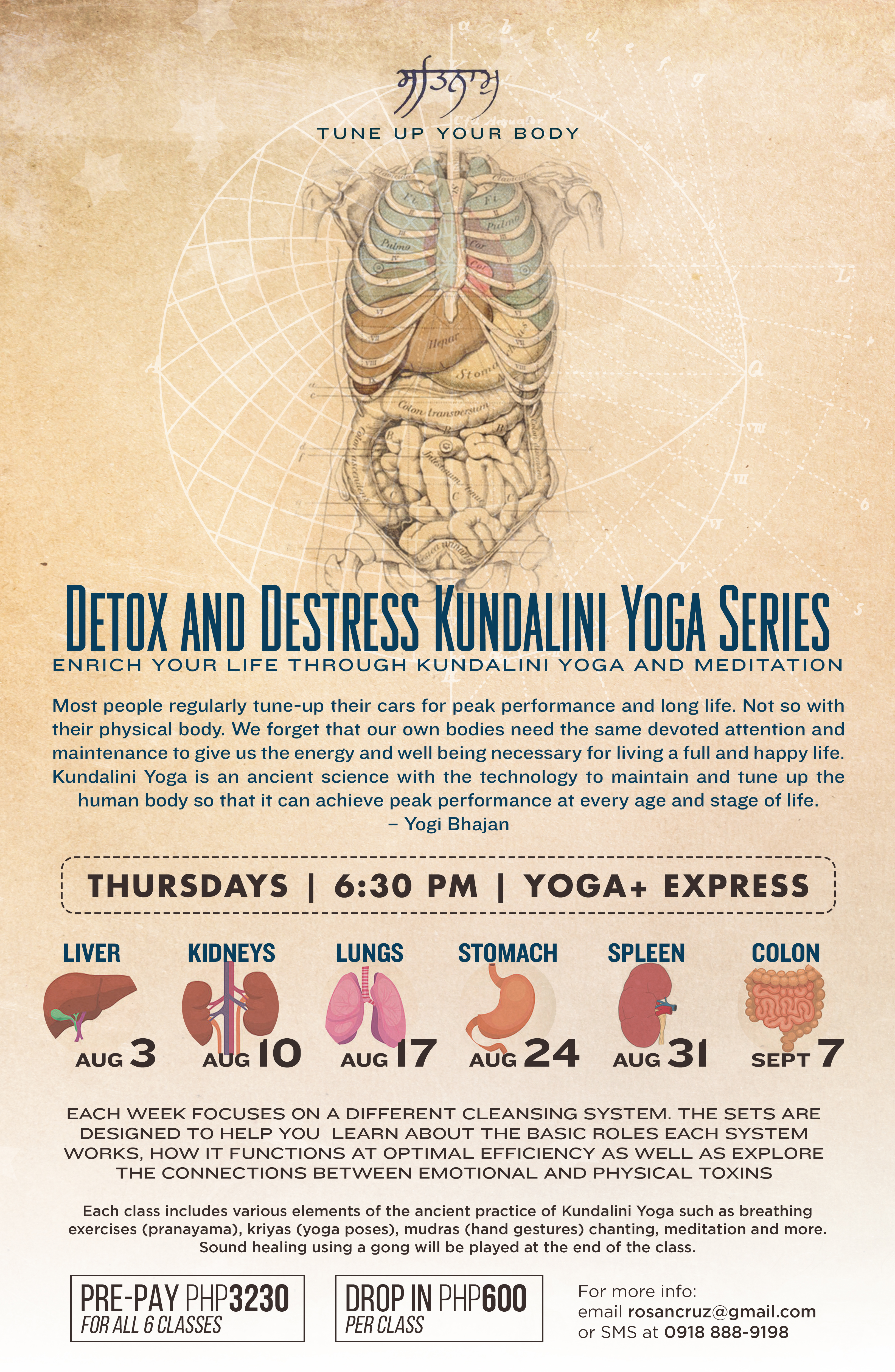 Detox and Destress 6-week Kundalini Yoga Series | Kundalini Yoga