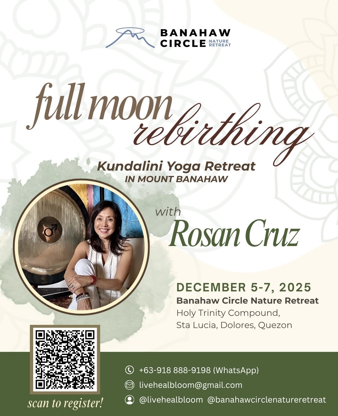 Full Moon Kundalini Yoga Retreat in Mount Banahaw with Rosan Cruz ...