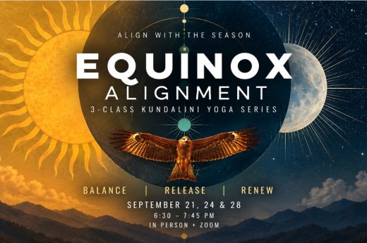 Equinox Kundalini yoga series with Rosan Cruz