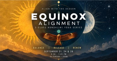 Equinox Kundalini yoga series with Rosan Cruz